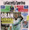 PRIMA PAGINA - La Gazzetta Sportiva: "Gran Signora, Boga piega l'Atalanta"