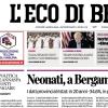 PRIMA PAGINA - L'Eco di Bergamo: "Italia, resa dei conti dopo il flop Mondiale"