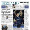 PRIMA PAGINA - Corriere di Bergamo: "Tresoldi, bergamasco a metà bomber conteso da tre Nazionali"