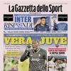PRIMA PAGINA - La Gazzetta dello Sport: "Vera Juve: rimonta Champions. Atalanta, servono i gol di Scamacca"