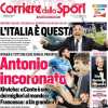 La prima pagina del Corriere dello Sport oggi su Conte: "Antonio incoronato"