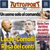 PRIMA PAGINA – Tuttosport: "Un uomo solo al comando"