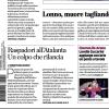 PRIMA PAGINA - L'Eco di Bergamo: "Raspadori all'Atalanta, un colpo che rilancia"