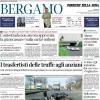 PRIMA PAGINA - Corriere di Bergamo: «Troppi calcoli, pensiamo a vincere»