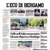 PRIMA PAGINA – L'Eco di Bergamo: "Atalanta, nel mirino l'esterno Savona Fisico e duttilità"