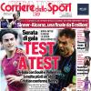 PRIMA PAGINA - Corriere dello Sport: "Test a test"