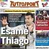 Stasera c'è Bologna-Juventus, Tuttosport in apertura: "Esame Thiago"