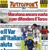 PRIMA PAGINA - Tuttosport: "«Il Var all’italiana aiuta a barare»"