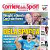 Il Corriere dello Sport in prima pagina sul presidente del Napoli: "Dela spacca