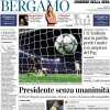 PRIMA PAGINA - Corriere di Bergamo: "Un’Atalanta mai in partita perde (male) coi campioni del Psg"