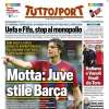 Tuttosport in prima pagina: "Thiago Motta: Juventus stile Barcellona"