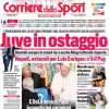 Il Corriere dello Sport in apertura: "Juve in ostaggio, Giuntoli bloccato e Allegri attende"