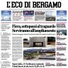 PRIMA PAGINA – L'Eco di Bergamo: "Atalanta-Palladino niente accordo. Il tecnico esonerato"
