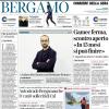 PRIMA PAGINA - Corriere di Bergamo: Atalanta - Fragilità di squadra, Sulemana interessa al Napoli
