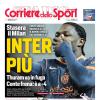 PRIMA PAGINA - Corriere dello Sport: "Inter più"