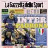 PRIMA PAGINA - La Gazzetta dello Sport: "C'è la Dea, Gasp piange"