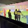 Juric a colloquio in campo con Percassi e il ds D'Amico dopo il pari di Cremona: i dettagli