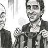 La vignetta TA - Percassi blinda D’Amico: ironia e sorrisi alla presentazione con New Balance