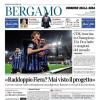 PRIMA PAGINA - Corriere di Bergamo: "CDK trascina in Champions. E la Dea batte i campioni del mondo"