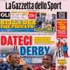 Thuram contro Leao, La Gazzetta dello Sport in prima pagina: "Dateci il derby"