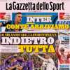 La Gazzetta dello Sport in prima pagina sul ko subito dal Milan: "Indietro tutta"