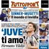 PRIMA PAGINA - Tuttosport: "'Juve ti amo' Firmato Yildiz"