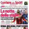 L'apertura del Corriere dello Sport sul derby: "La notte delle stelle"