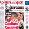 PRIMA PAGINA – Corriere dello Sport: "Palestra in bilico"