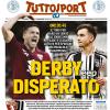 PRIMA PAGINA – Tuttosport: "Derby disperato"