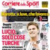PRIMA PAGINA - Corriere dello Sport: "Atalanta, esame con il Borussia"
