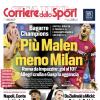 PRIMA PAGINA - Corriere dello Sport: "L'Atalanta sbanca San Siro (2-3)"
