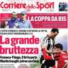 Il Corriere dello Sport in prima pagina su Milan-Juventus: "La grande bruttezza"