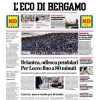 L'Eco di Bergamo: "L'Atalanta debutta al nuovo stadio con una vittoria"