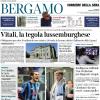 PRIMA PAGINA - Corriere della Sera - Bergamo: "Per Maldini la Lazio. Ora Bruxelles"
