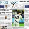 PRIMA PAGINA - Corriere di Bergamo: L'Atalanta nella gabbia tedesca: 2-0