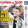 PRIMA PAGINA - Corriere dello Sport: "Juve alla Sinner"
