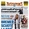 PRIMA PAGINA - TuttoSport: "Bremer scuote la Juve"