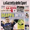 PRIMA PAGINA - La Gazzetta dello Sport: "Scappa Inter e ringrazia Audero"