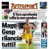 L'Atalanta vince nella tana del Napoli, Tuttosport in apertura: "Mago Gasp rilancia tutti!"