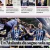 PRIMA PAGINA - L'Eco di Bergamo: "Un'Atalanta da sogno vola agli ottavi"