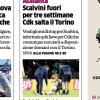 PRIMA PAGINA - L’Eco di Bergamo: "Atalanta, Scalvini fuori tre settimane"