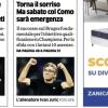 PRIMA PAGINA - L’Eco di Bergamo: "Dea, torna il sorriso. Ma sabato col Como sarà derby"