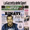 PRIMA PAGINA - La Gazzetta dello Sport: "Rinati con Chivu"