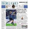 PRIMA PAGINA - Corriere di Bergamo: "Un poker facile contro il Genoa in 10"