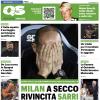 PRIMA PAGINA - QS: "Milan a secco. Atalanta: la riscossa della Dea"