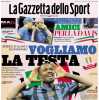 L'apertura de La Gazzetta dello Sport: "Thuram non si nasconde: «Vogliamo la testa»"