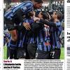 PRIMA PAGINA - L'Eco di Bergamo: "L'Atalanta batte anche il Torino e sale ancora"