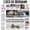PRIMA PAGINA - L'Eco di Bergamo: "Atalanta-Dortmund fra i match del cuore"