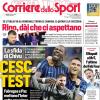 PRIMA PAGINA - Corriere dello Sport: "Cest test"