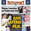 PRIMA PAGINA - Tuttosport: "Juve affari Real"
